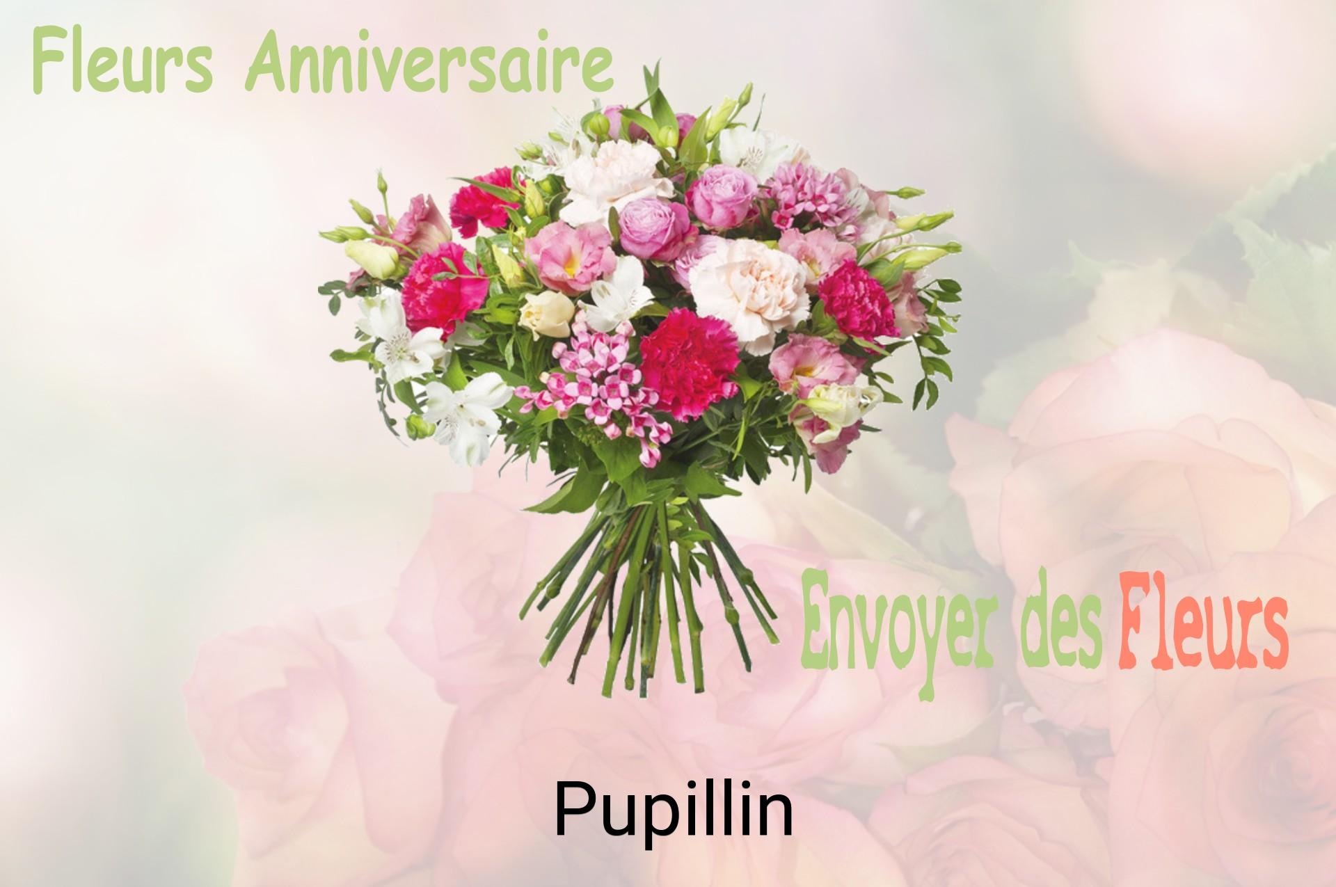 Bouquet de fleurs d’anniversaire livré à Pupillin