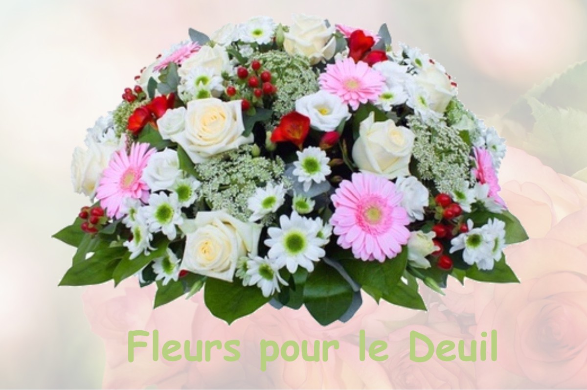 fleurs deuil PUPILLIN